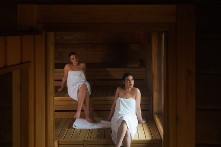 Wellness4me Coussin de sauna ergonomique adapté à toutes les têtes 