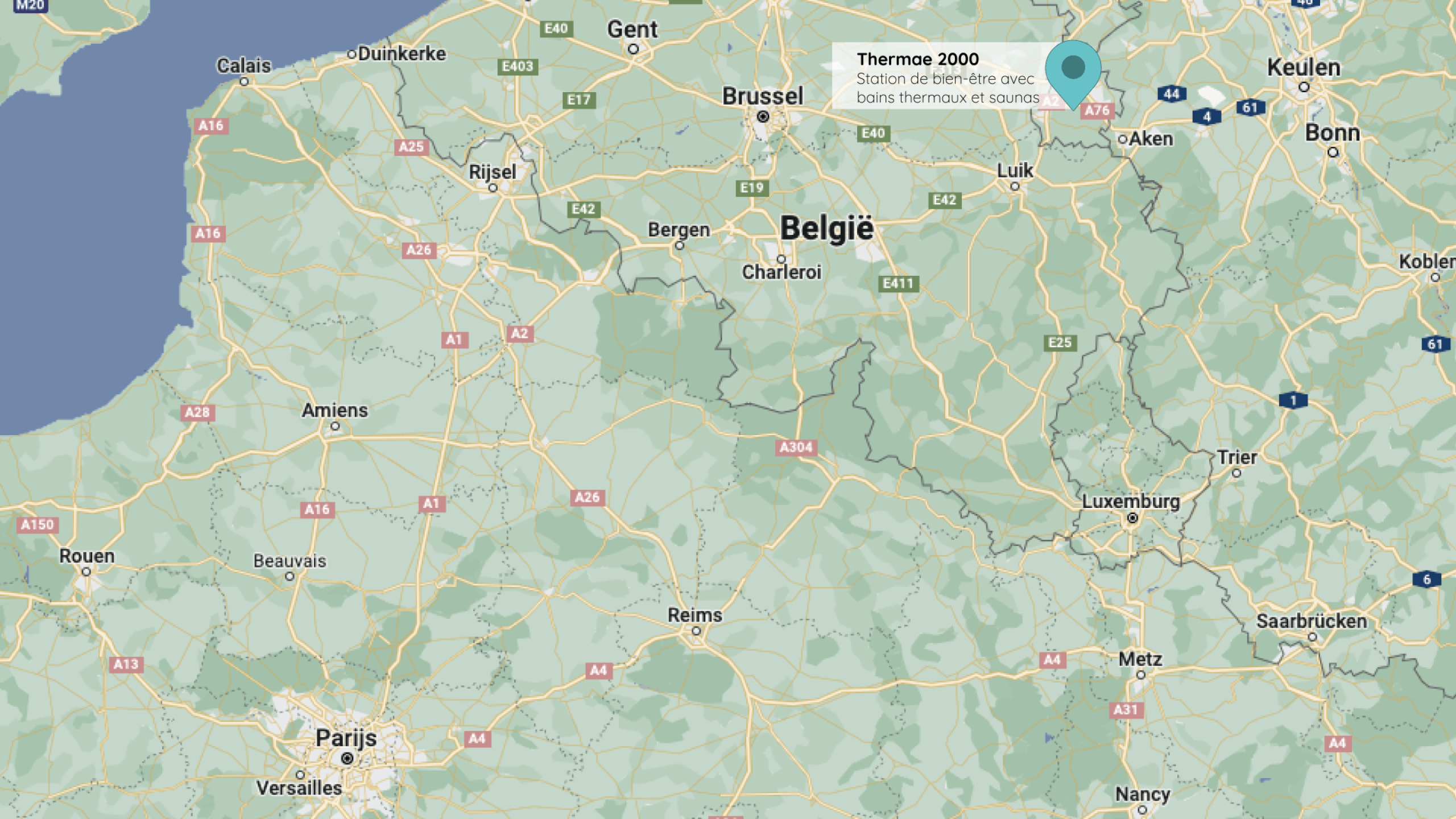 GoogleMaps Frankrijk
